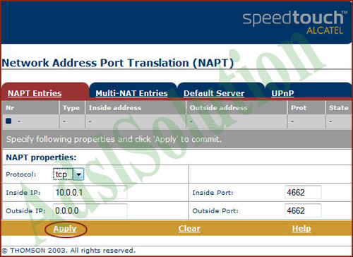 Alcatel Thomson Speedtouch 510v4 Alcatel Thomson Speedtouch 510v4